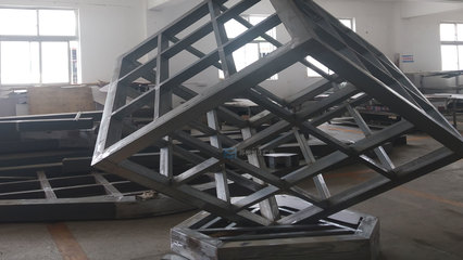 上海金屬鈑金加工的藝術與工業 金屬雕塑造型與鋼結構制造